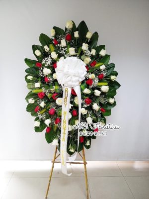 corona fúnebre Amor-paz