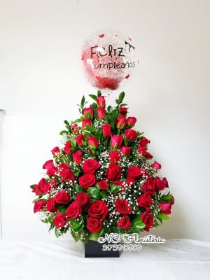 Rosas Rojas Para Cumpleaños