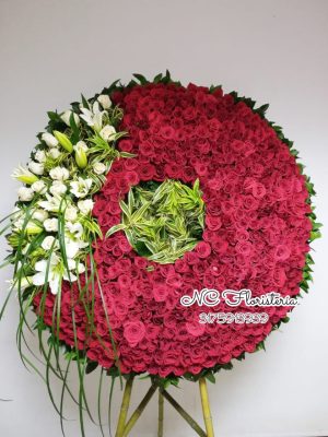 Fúnebres En osas rojas