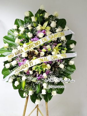 corona exclusiva lirios