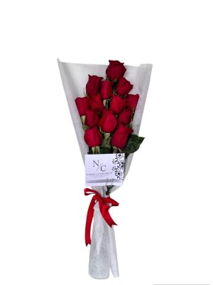 Buquet de rosas rojas