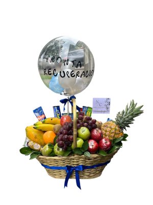 Canasto en frutas-ramos con futas en cali